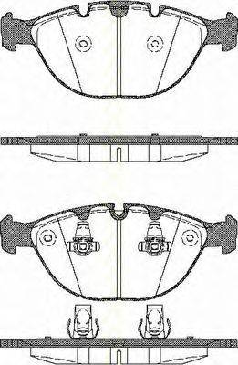 Комплект гальмівних колодок, дискове гальмо