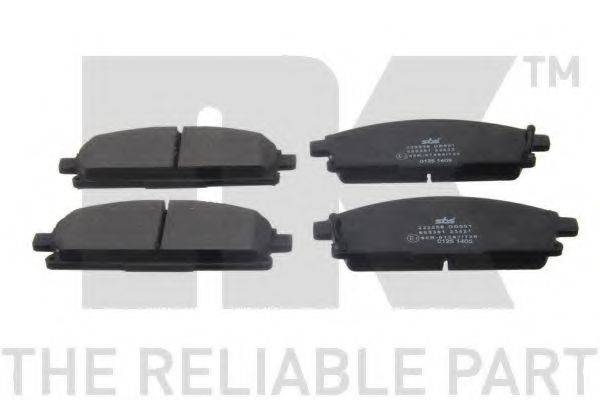 Комплект гальмівних колодок, дискове гальмо