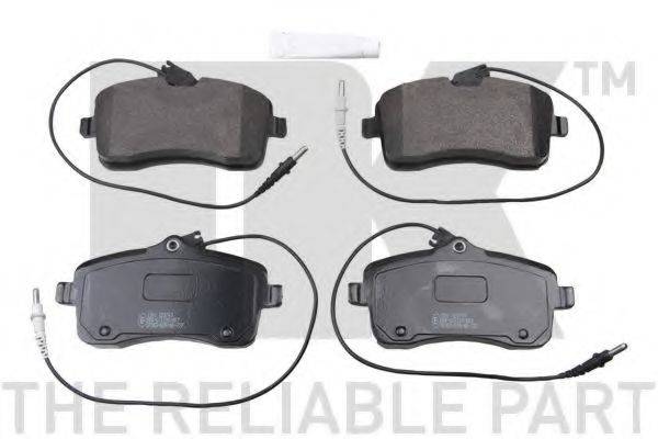 Комплект гальмівних колодок, дискове гальмо