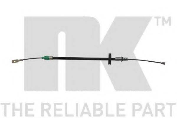 Трос, стоянкова гальмівна система