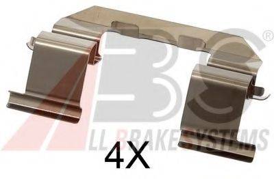 Комплектуючі, колодки дискового гальма