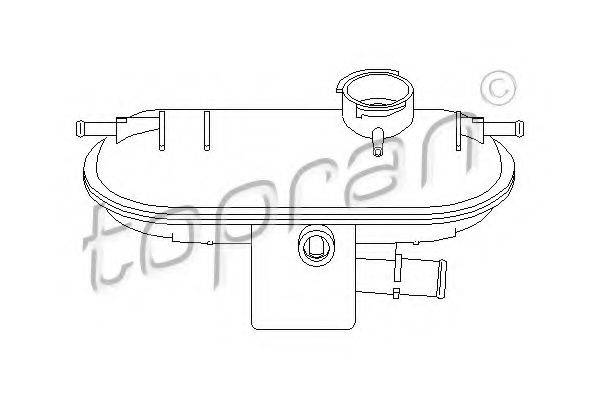 Компенсаційний бак, що охолоджує рідину