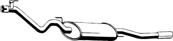 Глушник вихлопних газів кінцевий