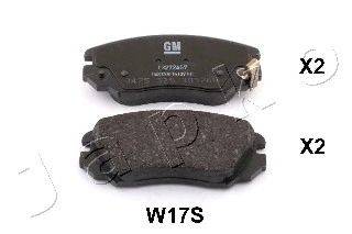 Комплект гальмівних колодок, дискове гальмо