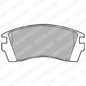 Комплект гальмівних колодок, дискове гальмо