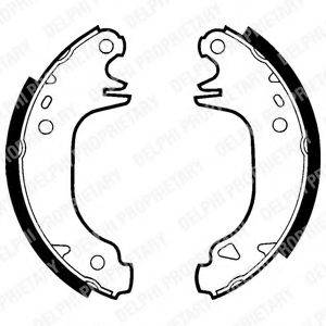 Комплект гальмівних колодок