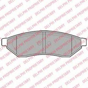 Комплект гальмівних колодок, дискове гальмо