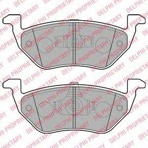 Комплект гальмівних колодок, дискове гальмо