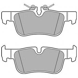 Комплект гальмівних колодок, дискове гальмо