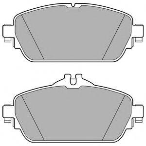 Комплект гальмівних колодок, дискове гальмо